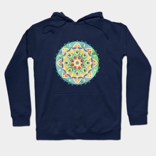 Sand and Silk Mandala Hoodie